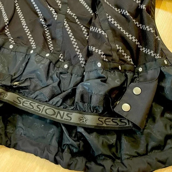 SESSIONS Mens Ridge Series RECCO Snowboarding Jacket - Picture 13 of 16